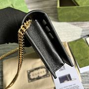 Gucci GG wallet with chain Black 19cm - 5