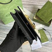 GG card case wallet White 11cm - 4