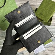 GG card case wallet White 11cm - 2