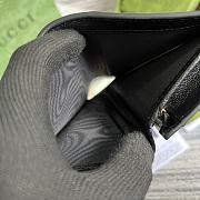 GG card case wallet Black 11cm - 4