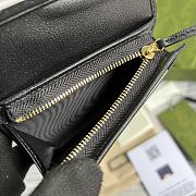 GG card case wallet Black 11cm - 2