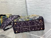DIOR MEDIUM LADY D-LITE Zodiac Blue BAG 24cm - 3