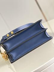 LV Dauphine Denim M59631 Navy Blue MM 25CM - 4