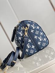 LV SPEEDY BANDOULIERE 25 DENIM M59609 - 3