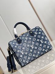 LV SPEEDY BANDOULIERE 25 DENIM M59609 - 5