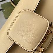 GUCCI HORSEBIT 1955 MINI BAG YELLOW 658574 SIZE 20.5 X 14 X 5CM - 4