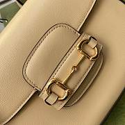 GUCCI HORSEBIT 1955 MINI BAG YELLOW 658574 SIZE 20.5 X 14 X 5CM - 2