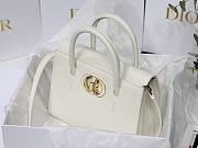 DIOR 30 MONTAIGNE HANDBAG White 25cm - 6