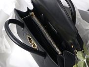 DIOR 30 MONTAIGNE HANDBAG Black 25cm - 5