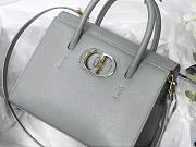 DIOR 30 MONTAIGNE HANDBAG Grey 25cm - 3