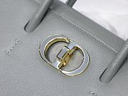 DIOR 30 MONTAIGNE HANDBAG Grey 25cm - 2