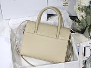 DIOR 30 MONTAIGNE HANDBAG Cream 25cm - 5