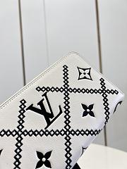 LV ZIPPY WALLET M81141 White 19.5CM - 6