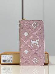 LV ZIPPY WALLET M81141 PINK 19.5CM - 1