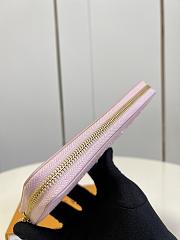 LV ZIPPY WALLET M81141 PINK 19.5CM - 6