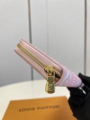 LV ZIPPY WALLET M81141 PINK 19.5CM - 4