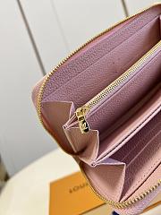 LV ZIPPY WALLET M81141 PINK 19.5CM - 5