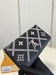 LV ZIPPY WALLET M81141 BLACK 19.5CM - 6