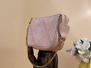 LV MINI POCHETTE ACCESSOIRES M81140 PINK 15.5CM - 6