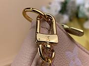 LV MINI POCHETTE ACCESSOIRES M81140 PINK 15.5CM - 4