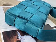 BOTTEGA VENETA CASSETTE BLUE LARGE SIZE30CM - 4