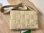BOTTEGA VENETA CASSETTE BIEGE LARGE SIZE30CM - 4