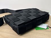 BOTTEGA VENETA CASSETTE BLACK LARGE SIZE30CM - 5