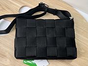 BOTTEGA VENETA CASSETTE BLACK LARGE SIZE30CM - 3