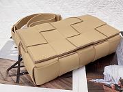 BOTTEGA VENETA CASSETTE BEIGE MEDIUM SIZE23CM - 3
