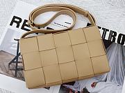 BOTTEGA VENETA CASSETTE BEIGE MEDIUM SIZE23CM - 4
