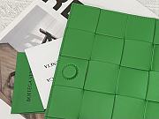 BOTTEGA VENETA CASSETTE GREEN MEDIUM SIZE23CM - 4