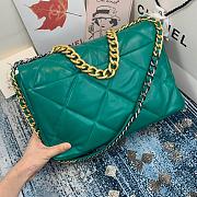 Chanel 19 LARGE Bag Lambskin DARKGREEN 36CM - 3