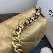 Chanel 19 LARGE Bag Lambskin GOLDEN 36CM - 6