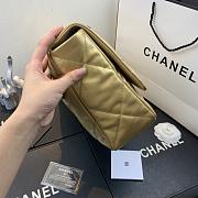 Chanel 19 LARGE Bag Lambskin GOLDEN 36CM - 5