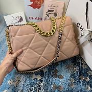 Chanel 19 LARGE Bag Lambskin ROSEPINK 36CM - 4