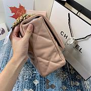 Chanel 19 LARGE Bag Lambskin ROSEPINK 36CM - 3