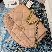 Chanel 19 LARGE Bag Lambskin ROSEPINK 36CM - 2