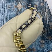 Chanel 19 LARGE Bag Lambskin GOOSE 36CM - 5