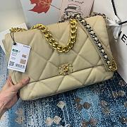 Chanel 19 LARGE Bag Lambskin GOOSE 36CM - 6