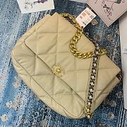 Chanel 19 LARGE Bag Lambskin GOOSE 36CM - 3