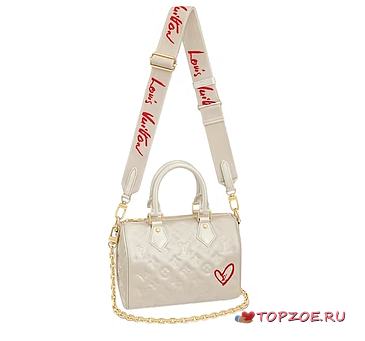 LV LIMITED EDITION SPEEDY BANDOULIERE 22 M58736  - 1
