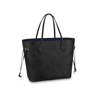 LV NEVERFULL MM BLACK M45685 Size 32 cm