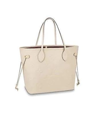 LV NEVERFULL MM Cream M45684 Size 32 cm