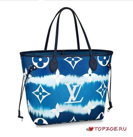 LV ESCALE NEVERFULL TIE DYE MM M45128 SIZE 31 CM - 1