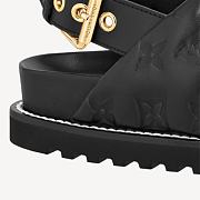 LV PASEO FLAT COMFORT SANDAL BLACK - 2