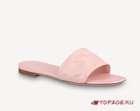 LV REVIVAL FLAT MULE PINK - 1