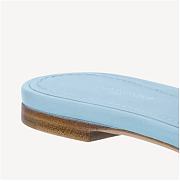 LV REVIVAL FLAT MULE BLUE - 3