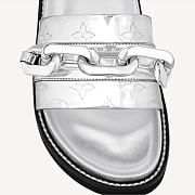 LV SUNSET FLAT COMFORT MULE WHITE - 3