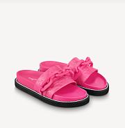 LV SUNSET FLAT COMFORT MULE PINK - 5