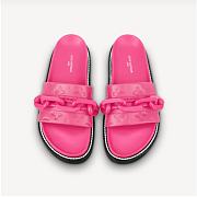 LV SUNSET FLAT COMFORT MULE PINK - 4